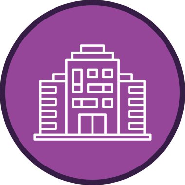 Daire çizgisi çok daireli. Web Kullanımı için Vektör İllüstrasyonu