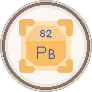 Kurşun düz çıkartma. Web Kullanımı için Vektör İllüstrasyonu