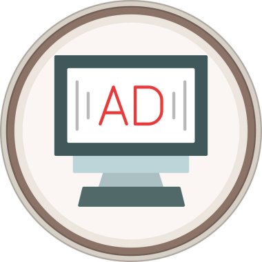 Düz etiket. Web Kullanımı için Vektör İllüstrasyonu