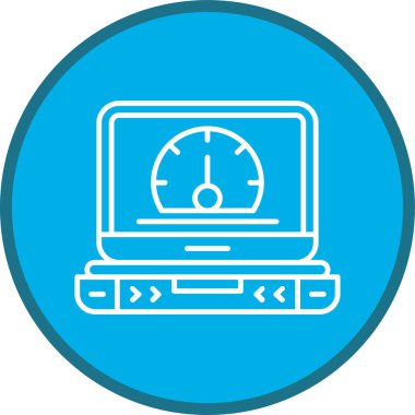 Speed Test Line multi circle. Vector Illustration For Web Use