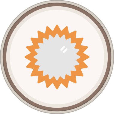 Frame Flat sticker. Vector Illustration For Web Use