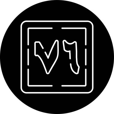 Sitta wa Sab 'un Hattı ters çevrildi. Web Kullanımı için Vektör İllüstrasyonu