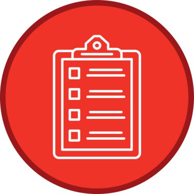 Çoklu Çemberi Listele. Web Kullanımı için Vektör İllüstrasyonu