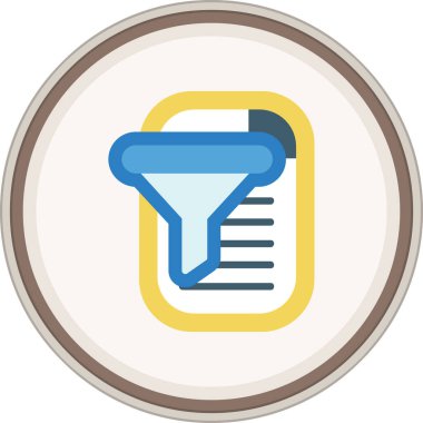 Sözleşmeli Düz çıkartma. Web Kullanımı için Vektör İllüstrasyonu