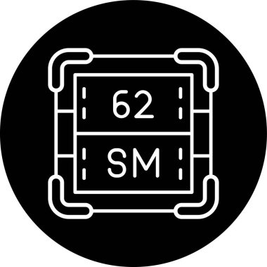 Samaryum Hattı ters çevrilmiş. Web Kullanımı için Vektör İllüstrasyonu