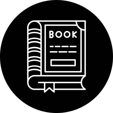 Kitap Hattı ters döngü. Web Kullanımı için Vektör İllüstrasyonu