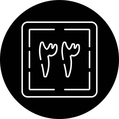 Thalatha wa Thalathun Line inverted circle. Vector Illustration For Web Use