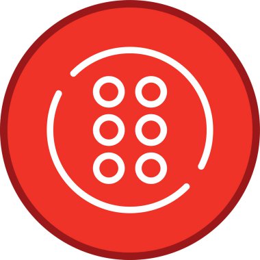 Kavrama noktaları çoklu daire. Web Kullanımı için Vektör İllüstrasyonu