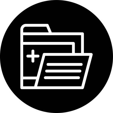 Dizin Satırı ters çevrilmiş çember ekle. Web Kullanımı için Vektör İllüstrasyonu