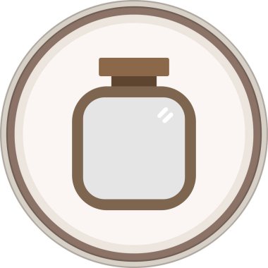 Frame Flat sticker. Vector Illustration For Web Use