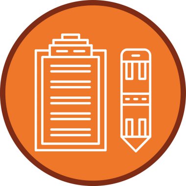 Kontrol Listesi Çoklu Çemberi. Web Kullanımı için Vektör İllüstrasyonu