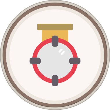 Frame Flat sticker. Vector Illustration For Web Use