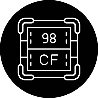 Kaliforniya Hattı ters çevrilmiş daire. Web Kullanımı için Vektör İllüstrasyonu