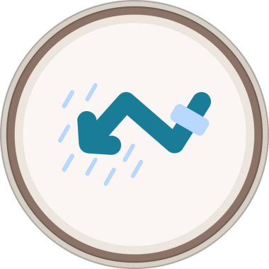 Düz etiketi değiştir. Web Kullanımı için Vektör İllüstrasyonu