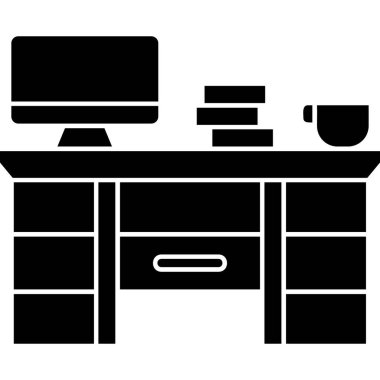 Bilgisayar. Web Kullanımı için Vektör İllüstrasyonu