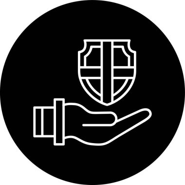 Sigorta hattı ters çevrilmiş. Web Kullanımı için Vektör İllüstrasyonu