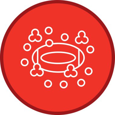 Sabun Hattı çoklu daire. Web Kullanımı için Vektör İllüstrasyonu