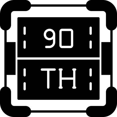 Toryum. Web Kullanımı için Vektör İllüstrasyonu