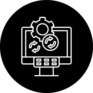 Hesap Kurtarma Hattı ters çevrildi. Web Kullanımı için Vektör İllüstrasyonu