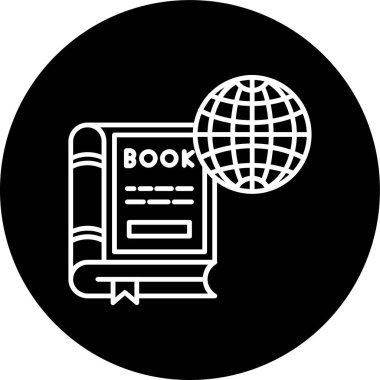 Kitap Hattı ters döngü. Web Kullanımı için Vektör İllüstrasyonu