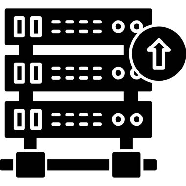 Server. Vector Illustration For Web Use