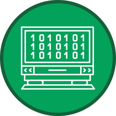 Code Line multi circle. Vector Illustration For Web Use