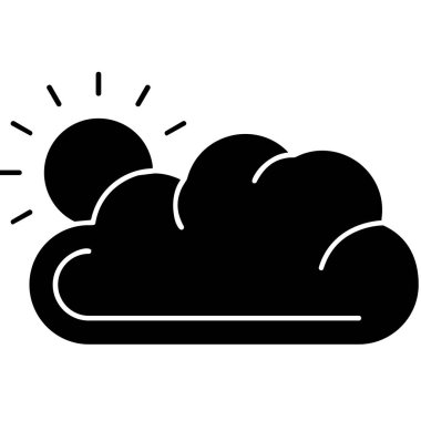 Bulut. Web Kullanımı için Vektör İllüstrasyonu