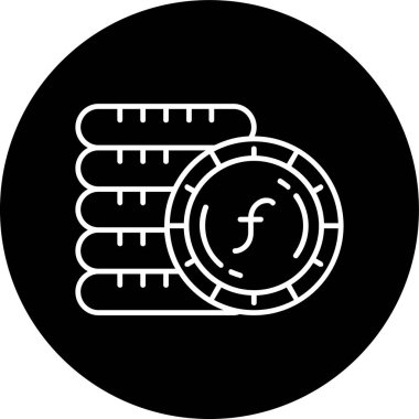 Hollanda Guilder Hattı ters dönmüş. Web Kullanımı için Vektör İllüstrasyonu