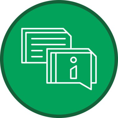 Information Line multi circle. Vector Illustration For Web Use