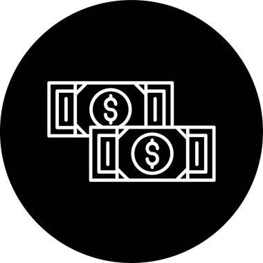 Cash Line ters döngü. Web Kullanımı için Vektör İllüstrasyonu