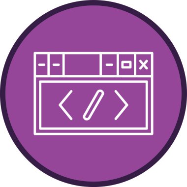 Sayfa satırı çoklu daire. Web Kullanımı için Vektör İllüstrasyonu