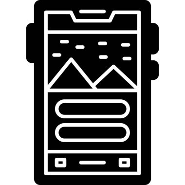 Smartphone. Vector Illustration For Web Use