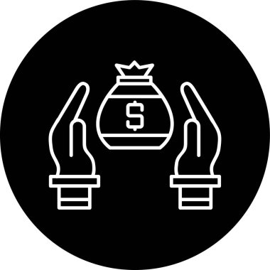 Tasarruf Hattı ters döngü. Web Kullanımı için Vektör İllüstrasyonu