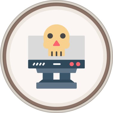 Lastik etiketi hackliyorum. Web Kullanımı için Vektör İllüstrasyonu