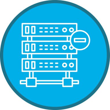 Data Line multi circle. Vector Illustration For Web Use