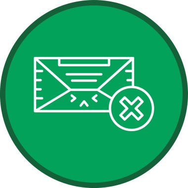 Çoklu Çemberi Sil. Web Kullanımı için Vektör İllüstrasyonu