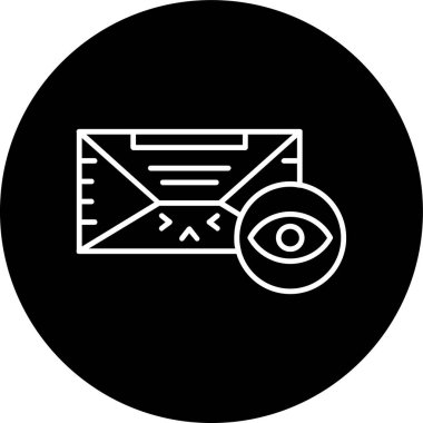 Satır ters çevrilmiş çemberi önizle. Web Kullanımı için Vektör İllüstrasyonu