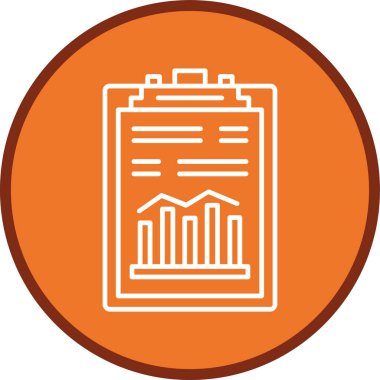 Çok daireli rapor verin. Web Kullanımı için Vektör İllüstrasyonu