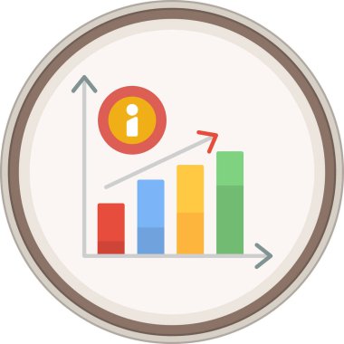 Grafiksel düz çıkartma. Web Kullanımı için Vektör İllüstrasyonu