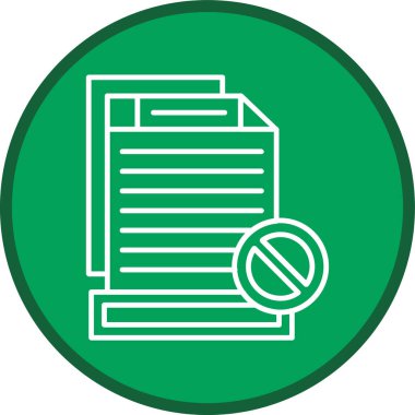 Blocked Line multi circle. Vector Illustration For Web Use