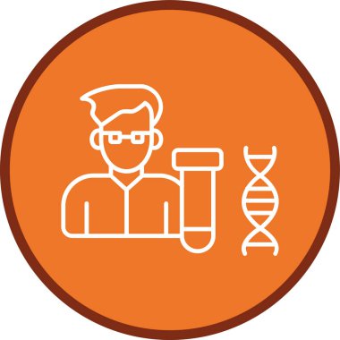 Adli Bilimci Hattı çoklu dairesi. Web Kullanımı için Vektör İllüstrasyonu