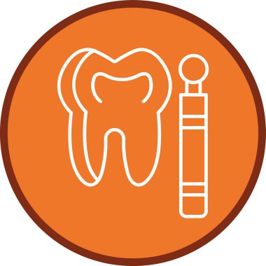 Mirror Line multi circle. Vector Illustration For Web Use