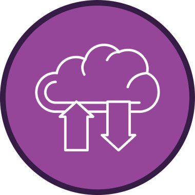 Çoklu halkayı transfer et. Web Kullanımı için Vektör İllüstrasyonu