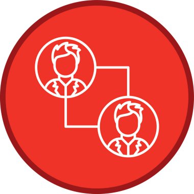 Workflow Hattı çoklu daire. Web Kullanımı için Vektör İllüstrasyonu