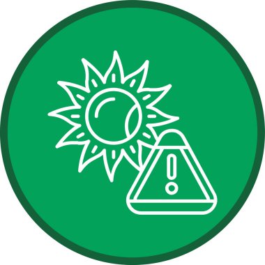 Çoklu daireyi imzalayın. Web Kullanımı için Vektör İllüstrasyonu