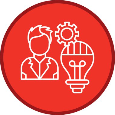 Yetenek Hattı çoklu daire. Web Kullanımı için Vektör İllüstrasyonu