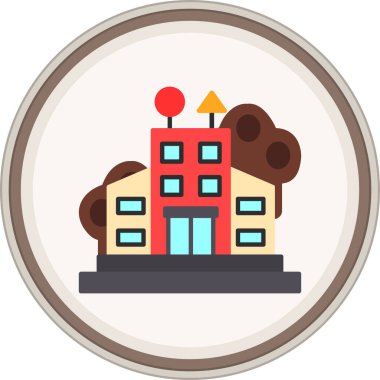 Kreş etiketi. Web Kullanımı için Vektör İllüstrasyonu