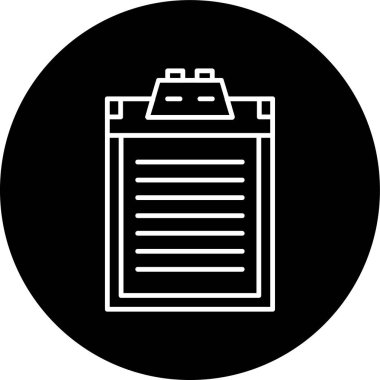 Pano Satırı ters çevrilmiş daire. Web Kullanımı için Vektör İllüstrasyonu