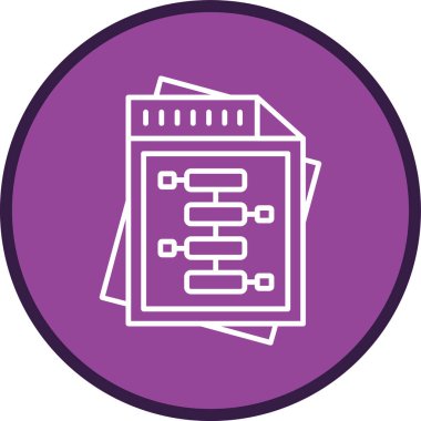 Infographic Line çoklu dairesi. Web Kullanımı için Vektör İllüstrasyonu