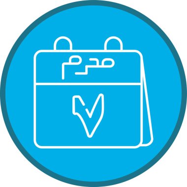 7th Muharram Line multi circle. Vector Illustration For Web Use